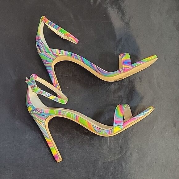 BRAND NEW ROUGE HELUIM SQUARE TOE OPEN TOE ADJUSTABLE BUCKLE  STRAP SANDAL G1 - Picture 11 of 14